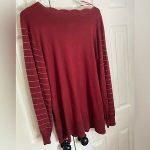 Cable & Gauge long sleeve sequin top